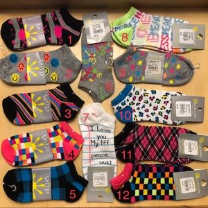 Assorted Fun Color Socks